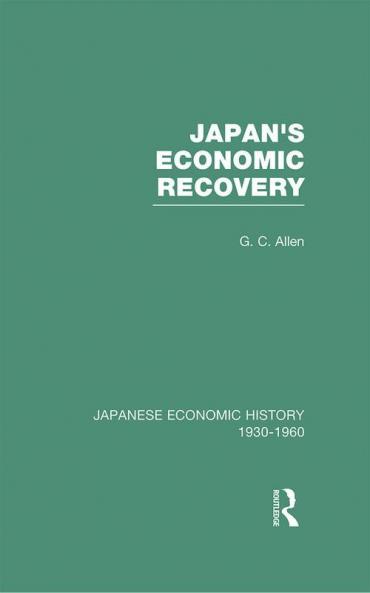 Japans Econ Recovery V 1