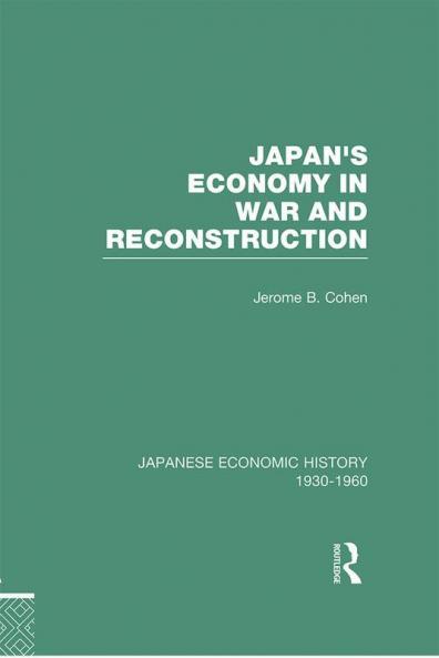 Japans Econ War&Reconstrct V 2