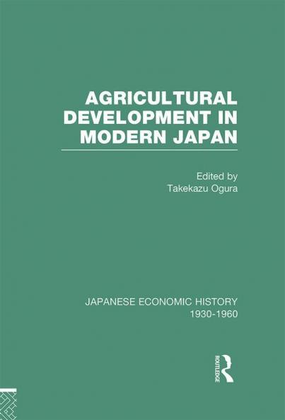 Agricult Dev Modern Japan  V 6