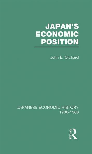 Japans Econ Position       V 7