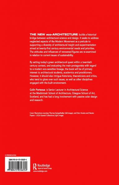 New Eco-Architecture: Alternatives from the Modern Movement