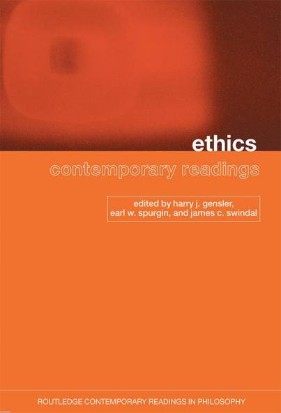 Ethics: Contemporary Readings