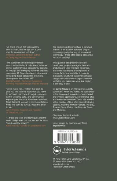 E-Commerce Usability