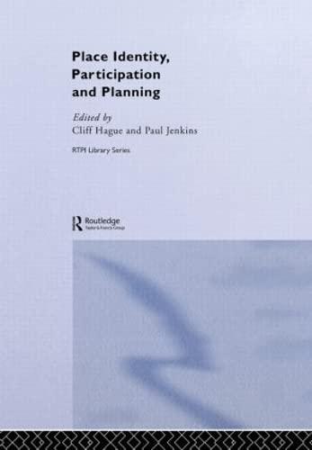 Place Identity Participation and Planning