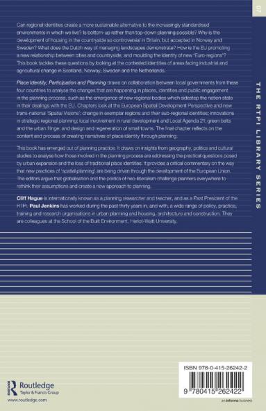 Place Identity Participation and Planning