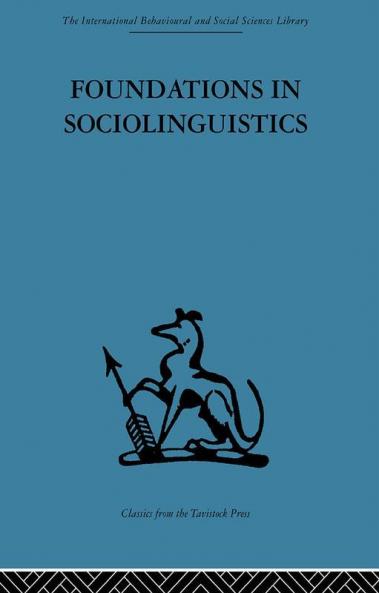 Foundations in Sociolinguistics