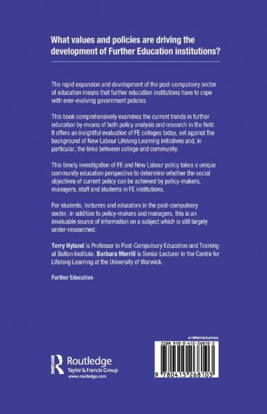 Changing Face of Further Education