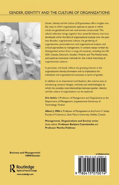 Gender Identity and the Culture of Organizations