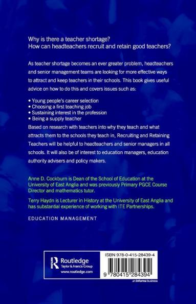 Recruiting and Retaining Teachers