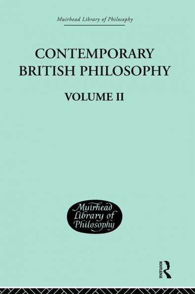 Contemporary British Philosophy