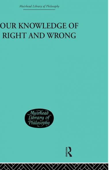 Our Knowledge of Right and Wrong