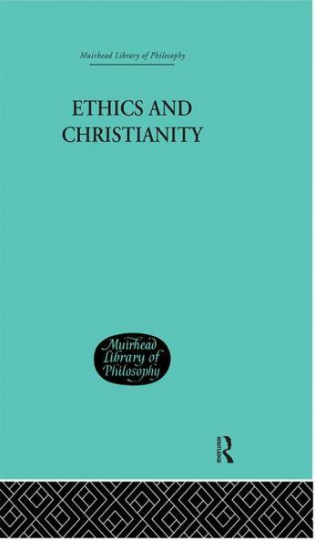 Ethics and Christianity