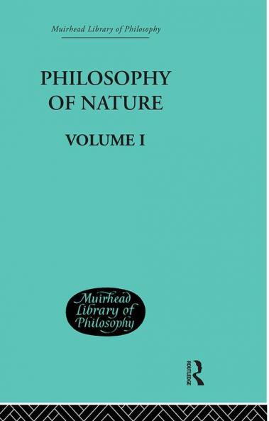 Hegel's Philosophy of Nature