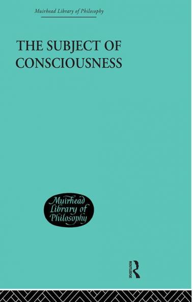 The Subject of Consciousness