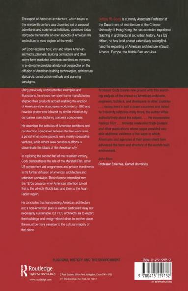 Exporting American Architecture 1870-2000
