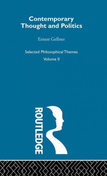 Contemporary Thought and Politics