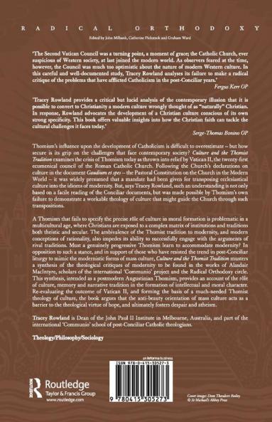 Culture and the Thomist Tradition