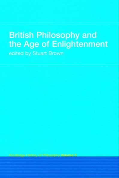 British Philosophy and the Age of Enlightenment