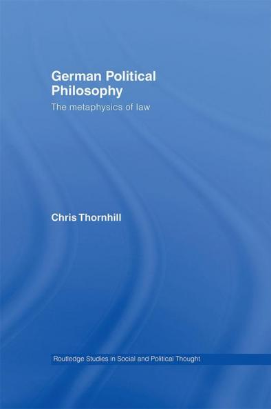 German Political Philosophy