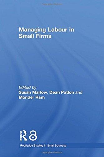 Managing Labour in Small Firms