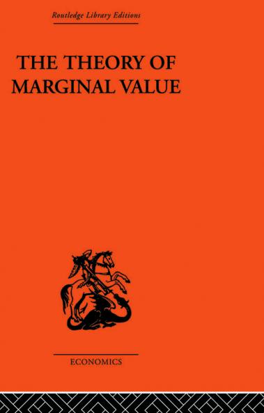 The Theory of Marginal Value