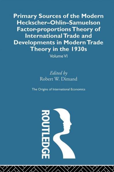Origins Intl Economics Vol 6