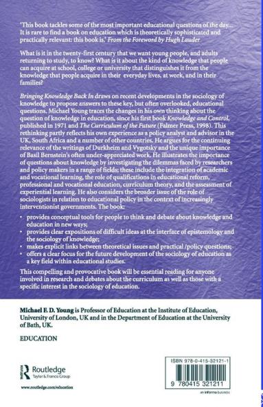 Bringing Knowledge Back In