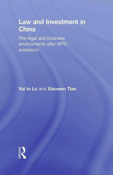 Law and Investment in China