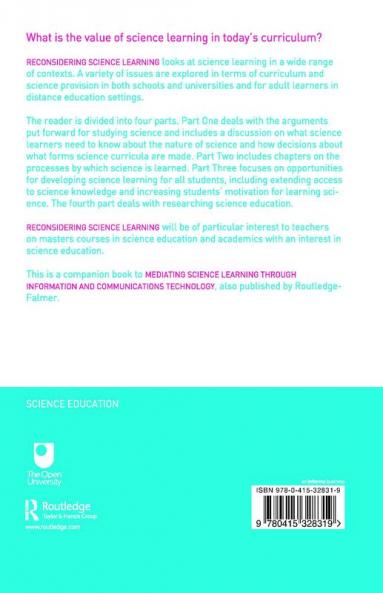 Reconsidering Science Learning