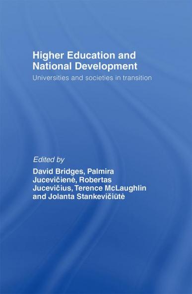 Higher Education and National Development
