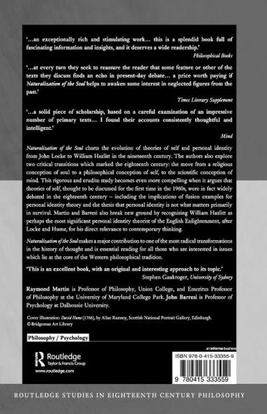 Naturalization of the Soul