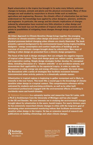 Urban Approach to Climate Sensitive Design