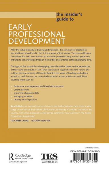 Insider's Guide to Early Professional Development