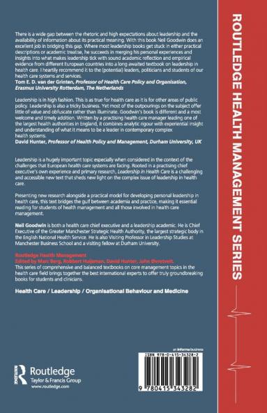 Leadership in Health Care