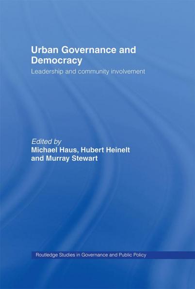 Urban Governance and Democracy