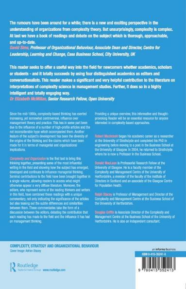 Complexity and Organization