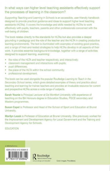 Supporting Teaching and Learning in Schools