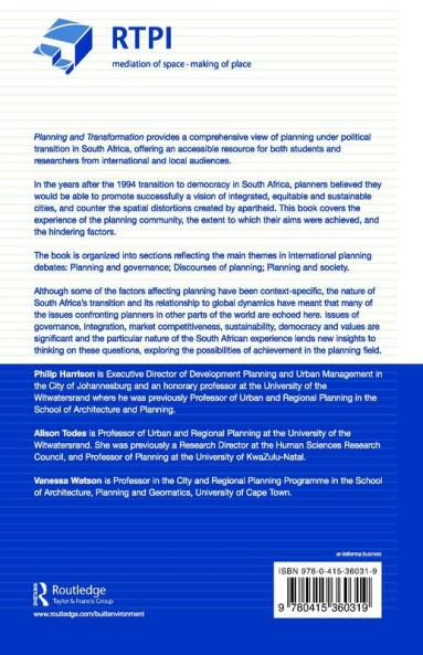 Planning and Transformation