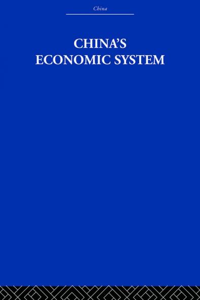 China's Economic System