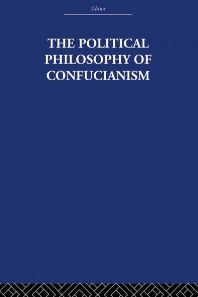 Political Philosophy of Confucianism