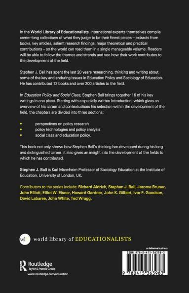 Education Policy and Social Class