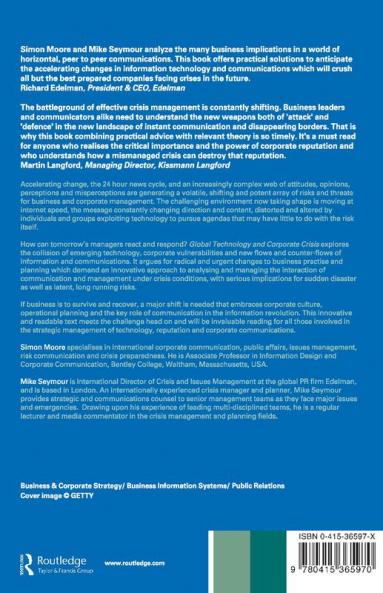 Global Technology and Corporate Crisis