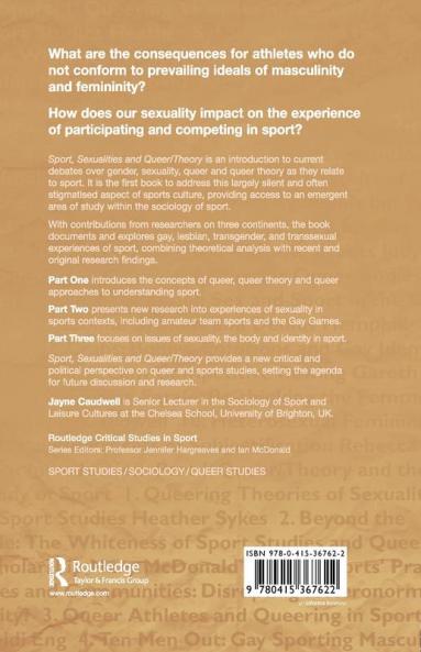 Sport Sexualities and Queer/Theory