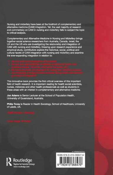 Complementary and Alternative Medicine in Nursing and Midwifery