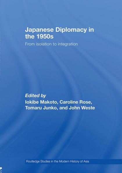 Japanese Diplomacy in the 1950s