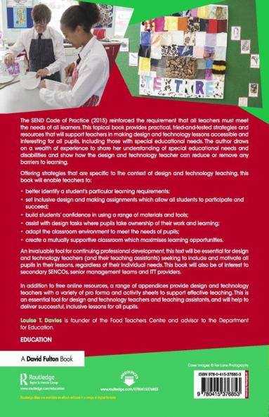 Addressing Special Educational Needs and Disability in the Curriculum