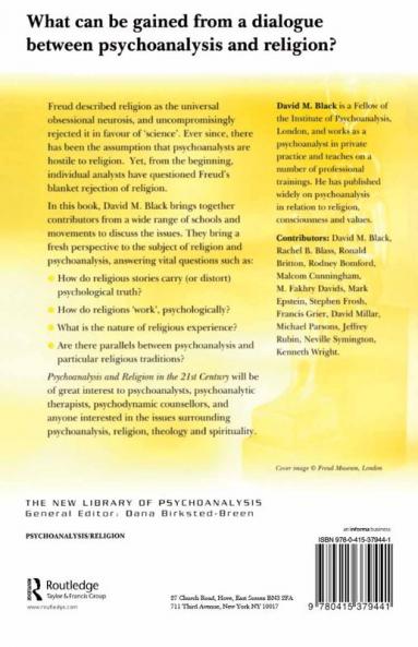 Psychoanalysis and Religion in the 21st Century