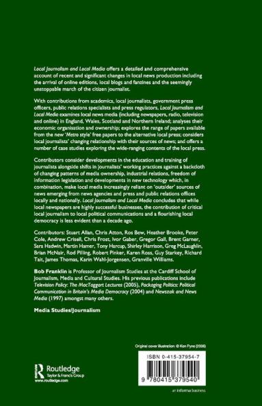 Local Journalism and Local Media