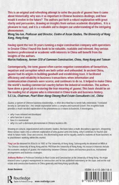 Explaining Guanxi
