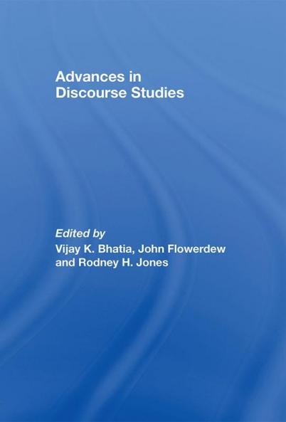 Advances in Discourse Studies